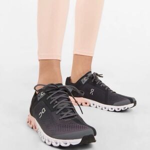 On Running Cloudflow Charcoal/Black Rose Sneakers